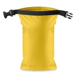 Waterproof bag for sports activities with 1.5L capacity yellow colour