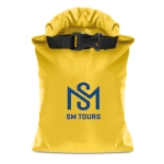 Waterproof bag for sports activities with 1.5L capacity yellow colour second main view