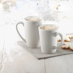 Ceramic coffee mug, 180 ml white colour ambient view