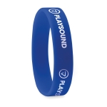 Silicone wristband, fast delivery in 6 blue colour second main view