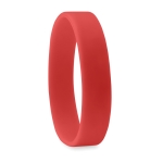 Silicone wristband, fast delivery in 6 red colour