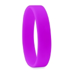 Silicone wristband, fast delivery in 6 fuchsia colour