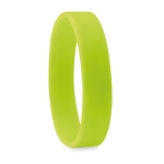 Silicone wristband, fast delivery in 6 lime colour