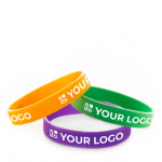 Silicone wristband, fast delivery in 6 view with print area