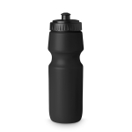 BPA-free sports drinking bottle for promotions, 700 ml black colour