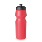 BPA-free sports drinking bottle for promotions, 700 ml red colour