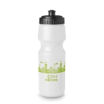 BPA-free sports drinking bottle for promotions, 700 ml white colour second main view