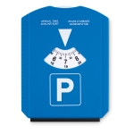 Ice scraper with parking meter, for promotions blue colour