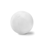 Large white inflatable beach ball for children and events white colour