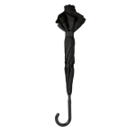 Weatherproof, reversible umbrella made of 190T, Ø 102 black colour fourth view