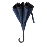 Weatherproof, reversible umbrella made of 190T, Ø 102 blue colour second view