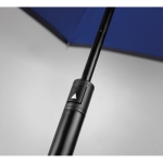 Weatherproof, reversible umbrella made of 190T, Ø 102 blue colour sixth view