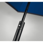 Weatherproof, reversible umbrella made of 190T, Ø 102 blue colour photographic view