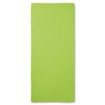 Quick-drying microfiber towel lime colour second view