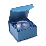 Paperweight with glass ball for your desk transparent colour