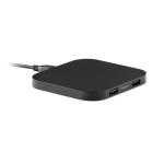 Wireless charger for smartphones black colour