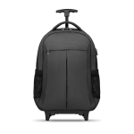 Business trolley backpack, laptop compartment, 15” grey colour third view