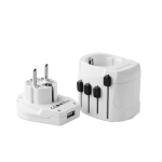 Skross brand travel plug for the travel and tourism industry white colour