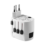 Skross brand travel plug for the travel and tourism industry white colour fifth view