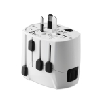 Skross brand travel plug for the travel and tourism industry white colour sixth view