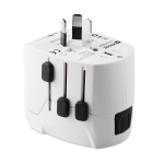 Affordable plug and USB charger white colour fourth view