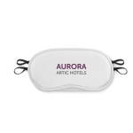 Travel sleep mask for promotions white colour main view