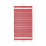 Beach towel made of cotton in different colours red colour