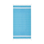 Beach towel made of cotton in different colours turquoise colour