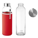 Water bottle with sleeve, promotional gift, 500 ml