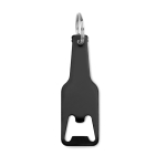 Bottle-shaped bottle opener for promotions black colour