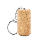 Original bottle cork keyring for caterers beige colour second view