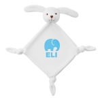 Baby blanket with plush toy head, for promotions main view