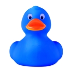 Yellow PVC rubber duck for the bath blue colour