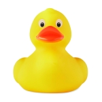 Yellow PVC rubber duck for the bath yellow colour