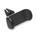 Mobile phone holder clip for car vents, rotates 360 degrees black colour