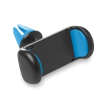 Mobile phone holder clip for car vents, rotates 360 degrees turquoise colour