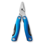 Multifunctional stainless steel tool with pliers blue colour third view