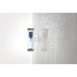 Sand timer with suction cup, 2 minutes blue colour third view