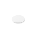 Small pin badge, Ø 44 mm white colour second view