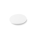 Large pin badge for promotional events, Ø 58 mm white colour second view