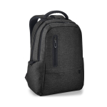 Waterproof laptop backpack with MicroUSB port 17'' black colour