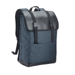 High-density fabric laptop backpack, 17'', Courier blue colour