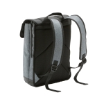 High-density fabric laptop backpack, 17'', Courier grey colour third view