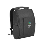 High-quality laptop backpack, 15.6'', Cocoon grey colour image with logo