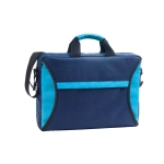 Document bag with carrying strap and handle, NorthPoint blue colour