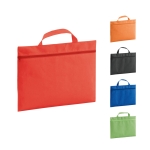 Trade fair bag non-woven fabric and carrying handle various colours