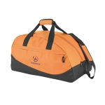 Sports bags in royal blue or orange, Atletics orange colour image with logo