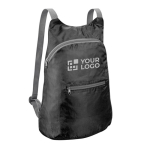 Foldable ripstop sports backpack with front pocket main view