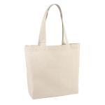 Cotton bag with internal compartments, 280 g/m2 natural colour