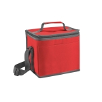 Durable cooler bag, Cube red colour